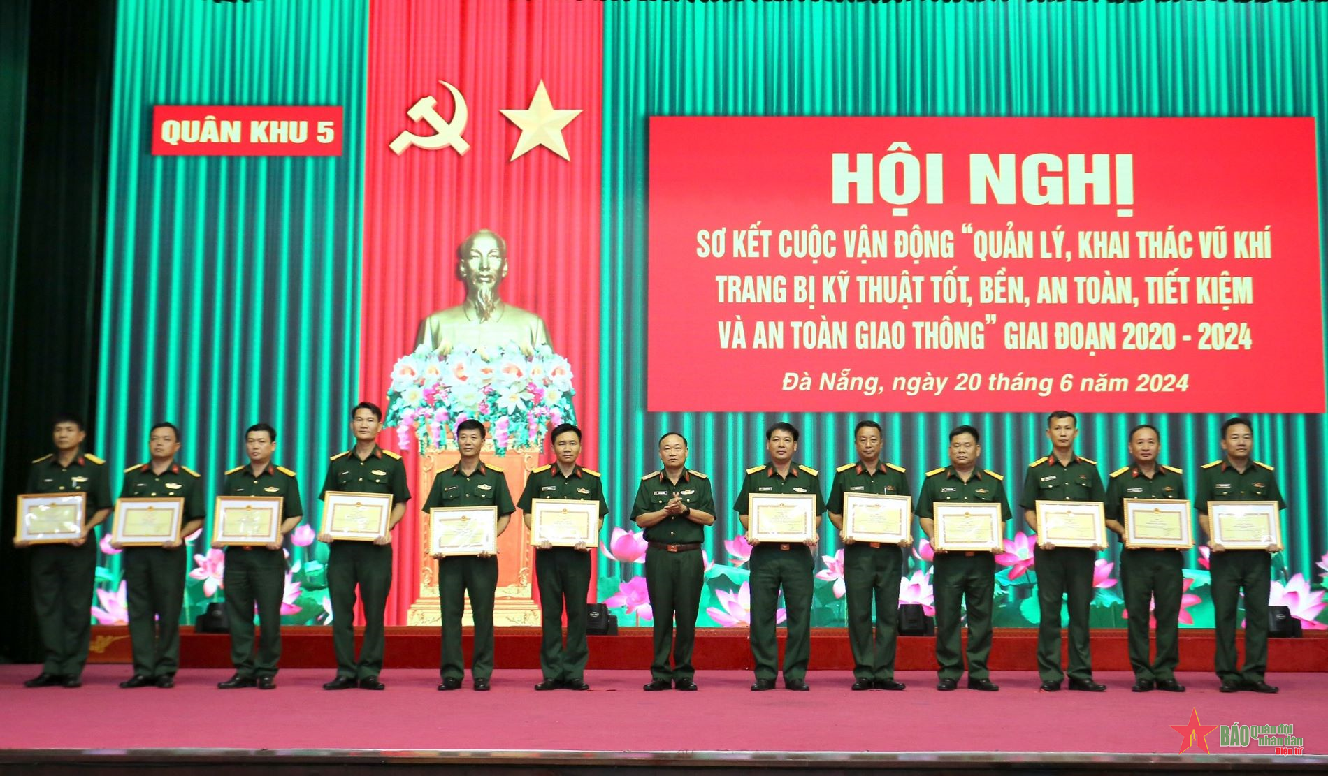 Quân khu 5 sơ kết Cuộc vận động 50 giai đoạn 2020-2024