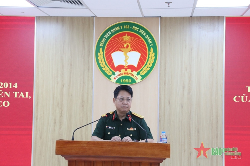 Bệnh viện Quân y 103 tổng kết 10 năm thực hiện Nghị quyết số 689 của Quân ủy Trung ương