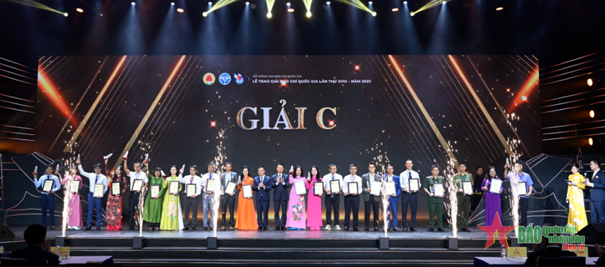 Báo Quân đội nhân dân đoạt 3 giải thưởng Giải Báo chí quốc gia lần thứ XVIII - năm 2023