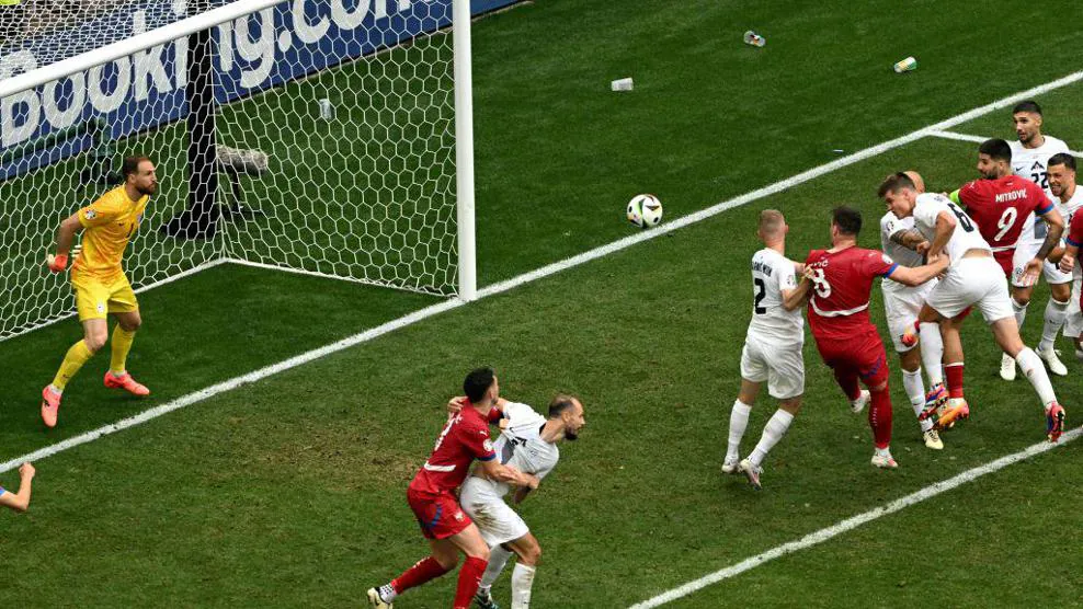 Video bàn thắng Serbia 1-1 Slovenia (bảng C Euro 2024)