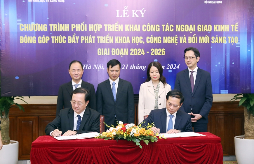 Phối hợp triển khai công tác ngoại giao kinh tế thúc đẩy phát triển khoa học, công nghệ và đổi mới sáng tạo