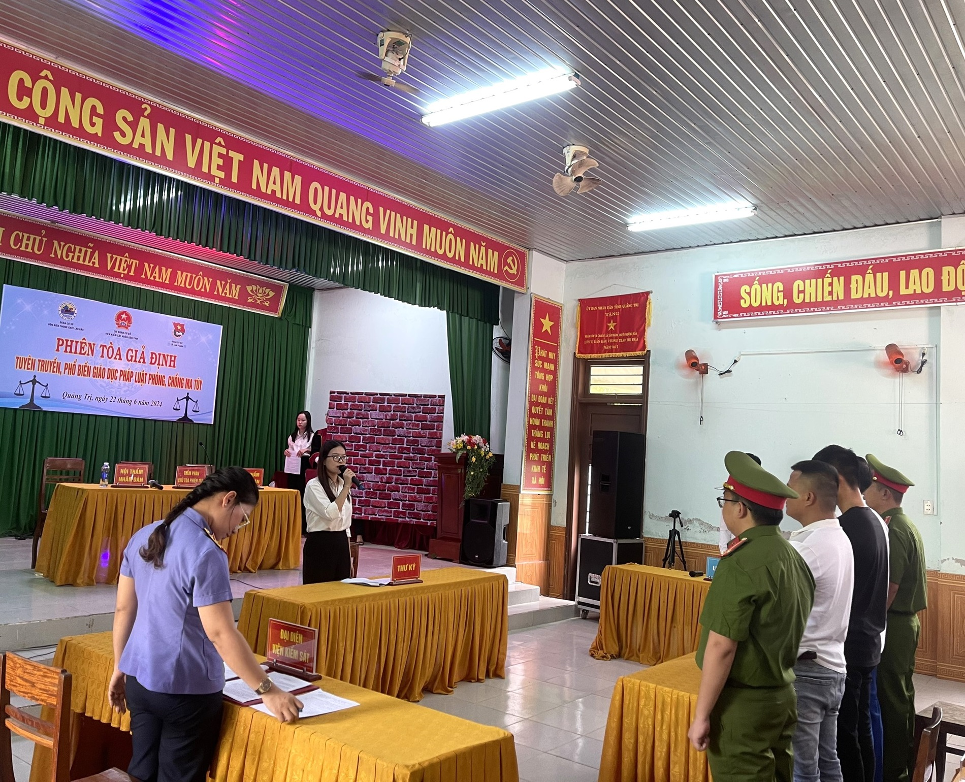 Bộ đội Biên phòng tỉnh Quảng Trị tổ chức “Phiên toà giả định” 