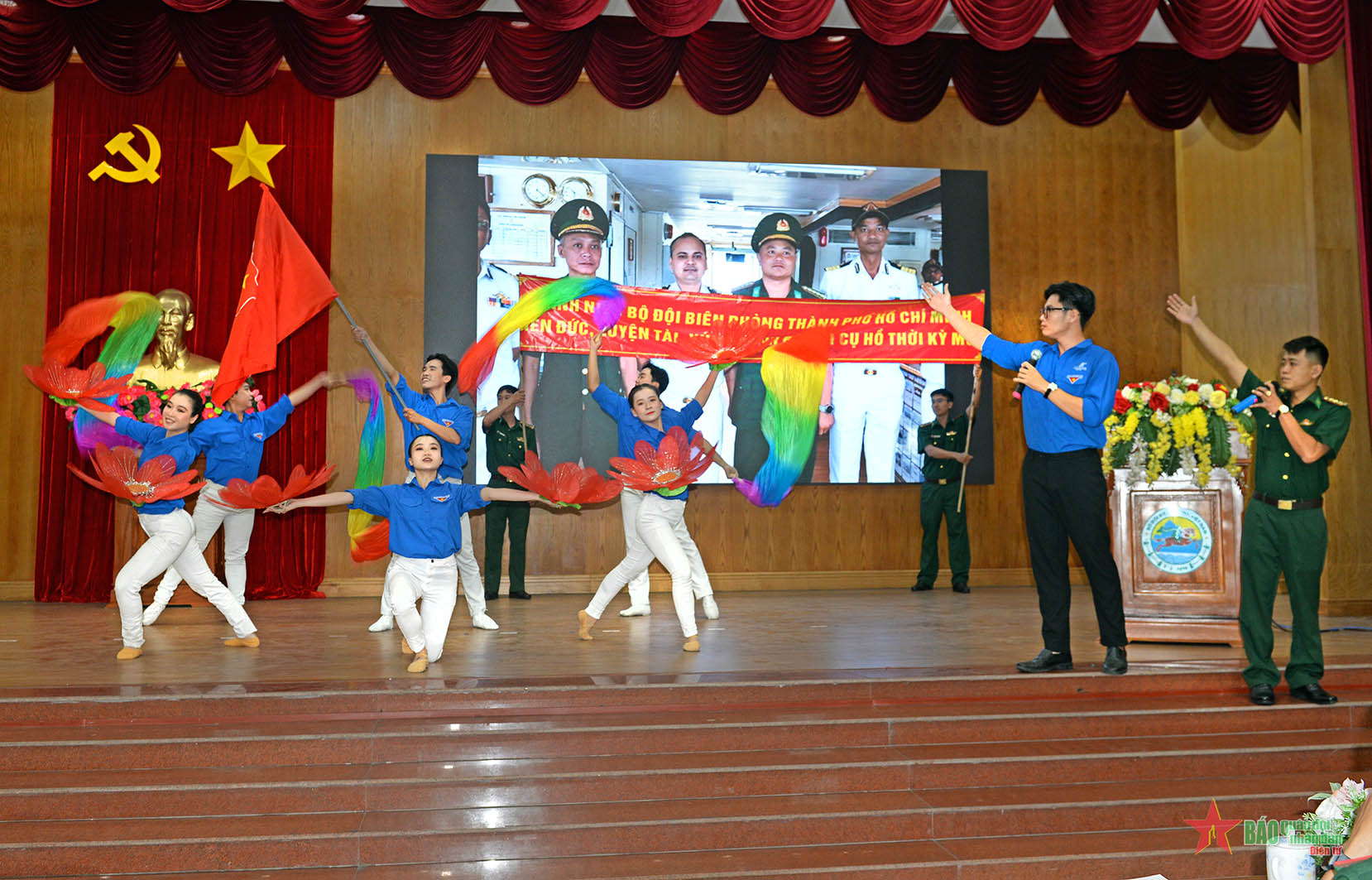 Tuyên truyền viên trẻ Bộ đội Biên phòng TP Hồ Chí Minh tranh tài