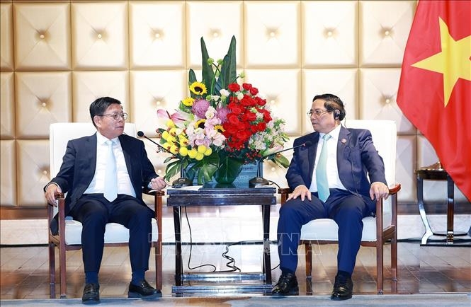 WEF Đại Liên 2024: Thủ tướng Phạm Minh Chính mong muốn hợp tác phát triển xanh với Hàn Quốc, hợp tác đường sắt với Trung Quốc