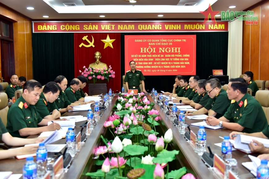 Giữ vững trận địa tư tưởng của Đảng trong Cơ quan Tổng cục Chính trị