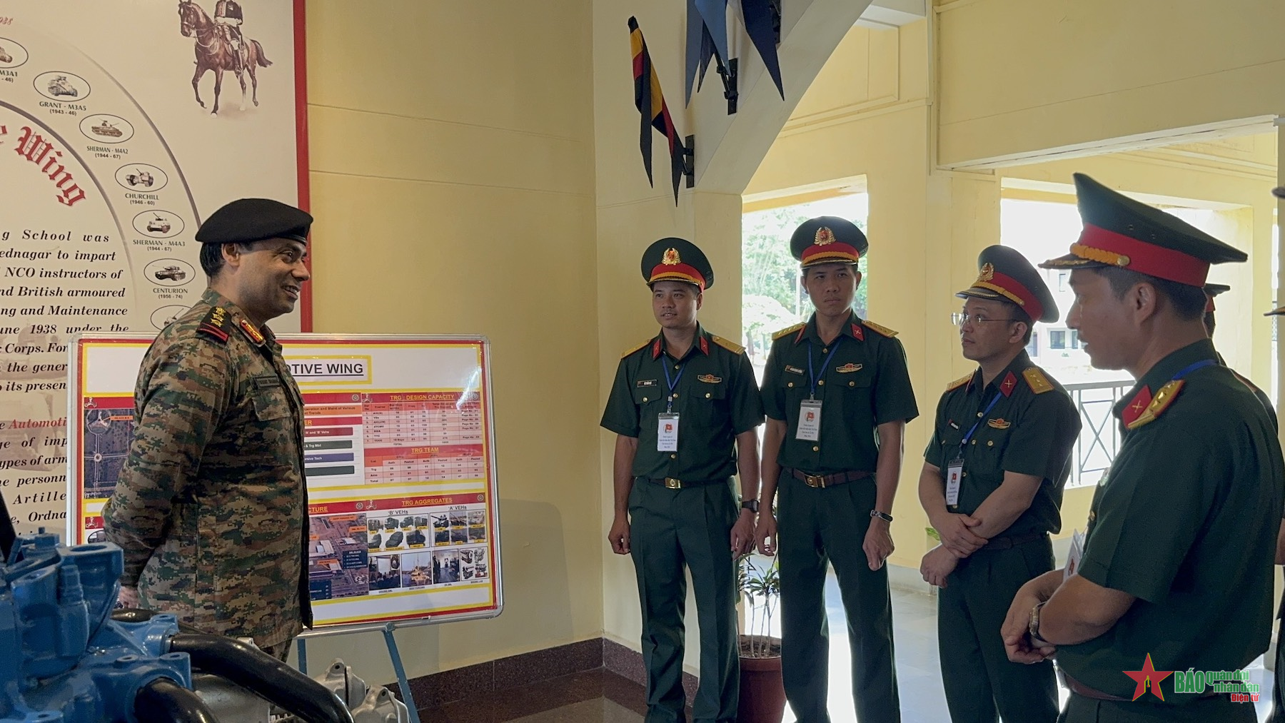 Chương trình Giao lưu sĩ quan trẻ Việt Nam-Ấn Độ năm 2024 kết thúc tốt đẹp