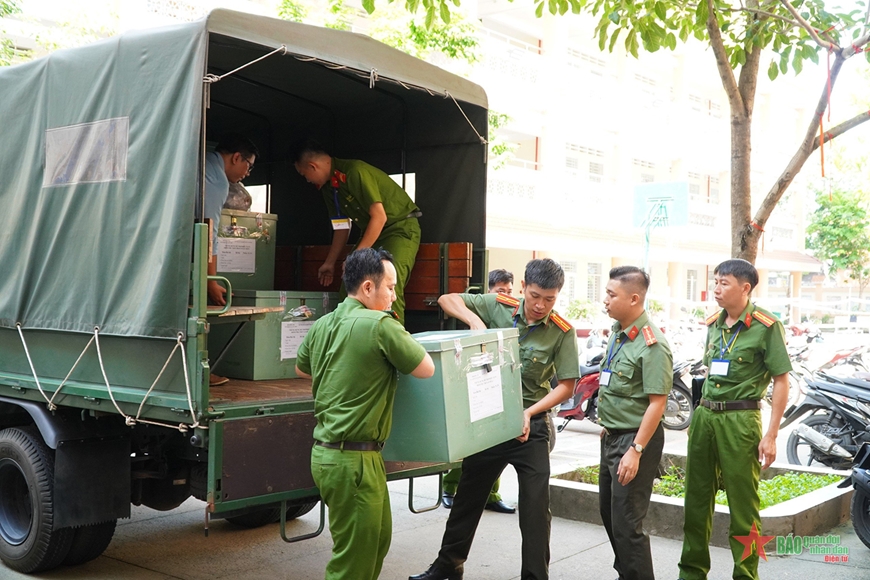 Cần Thơ: Đề thi được bảo mật nghiêm ngặt, tuyệt đối an toàn từ khâu in sao, vận chuyển đến các điểm thi