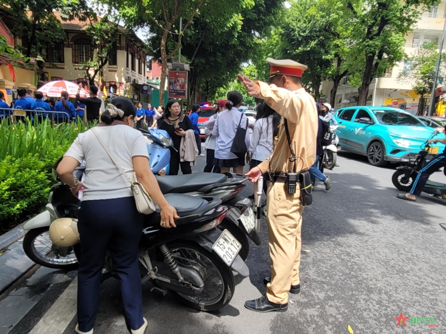 Bảo đảm an toàn giao thông tại 196 điểm thi tốt nghiệp THPT