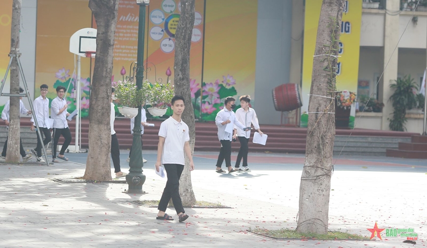 Hà Nội: Thí sinh đánh giá môn Toán khó đạt điểm giỏi