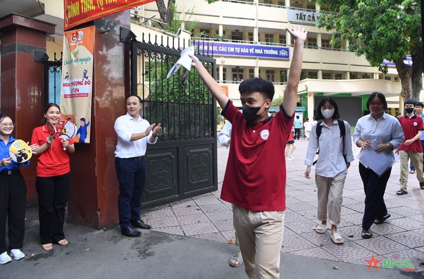 Hà Nội: Thí sinh đánh giá môn Toán khó đạt điểm giỏi