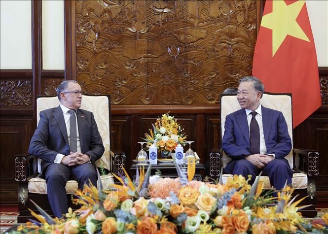 Chủ tịch nước Tô Lâm tiếp các Đại sứ Colombia và Panama chào từ biệt