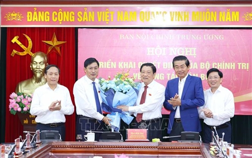 Điều động, bổ nhiệm Bí thư Tỉnh ủy Sơn La Nguyễn Hữu Đông làm Phó trưởng Ban Nội chính Trung ương    