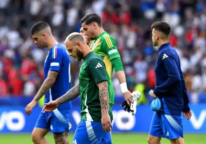 Video bàn thắng Italy và Thụy Sĩ: Trận thua bẽ bàng

