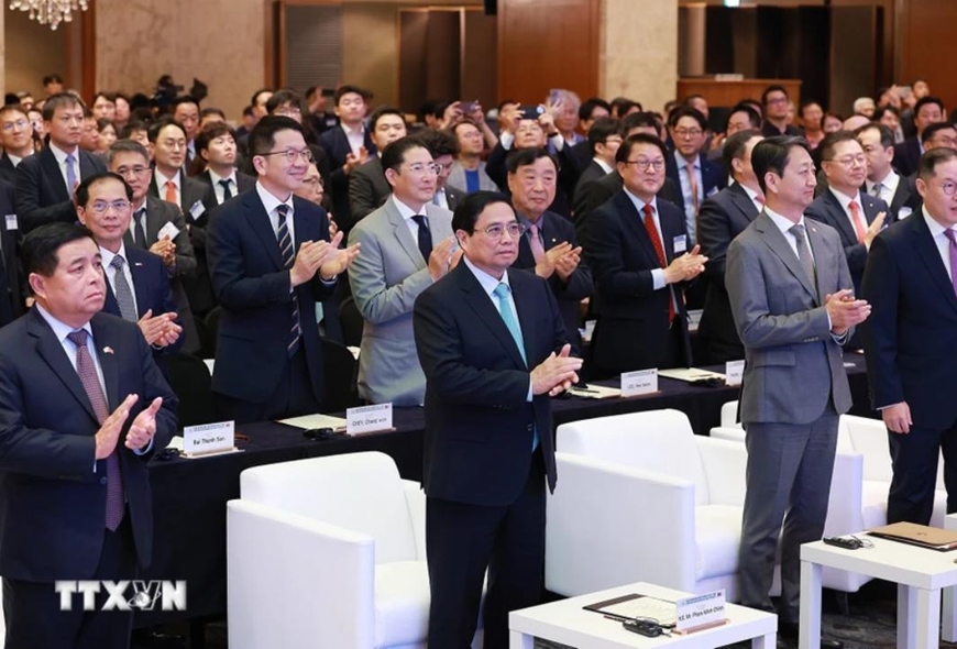 Thủ tướng Chính phủ Phạm Minh Chính dự Diễn đàn doanh nghiệp Việt Nam - Hàn Quốc