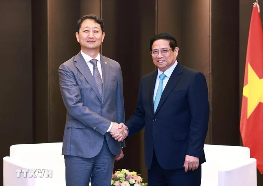Thủ tướng Chính phủ Phạm Minh Chính dự Diễn đàn doanh nghiệp Việt Nam - Hàn Quốc