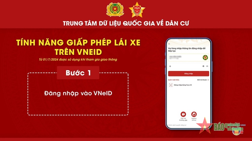 Hà Nội: Phòng Cảnh sát giao thông xử phạt, tạm giữ giấy phép lái xe tích hợp trên VNeID
