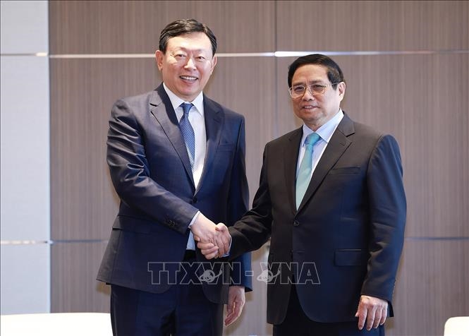 Thủ tướng Phạm Minh Chính tiếp các doanh nghiệp hàng đầu Hàn Quốc