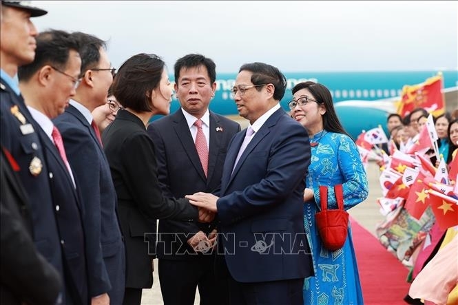 Báo chí Hàn Quốc đưa tin đậm nét về chuyến thăm của Thủ tướng Phạm Minh Chính