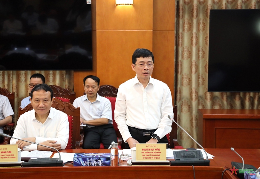 Ban Kinh tế Trung ương đã thực hiện tốt công tác tham mưu chiến lược, kịp thời về phát triển kinh tế-xã hội