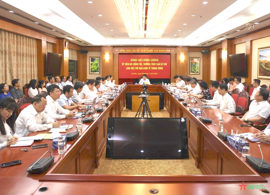 Ban Kinh tế Trung ương đã thực hiện tốt công tác tham mưu chiến lược, kịp thời về phát triển kinh tế-xã hội