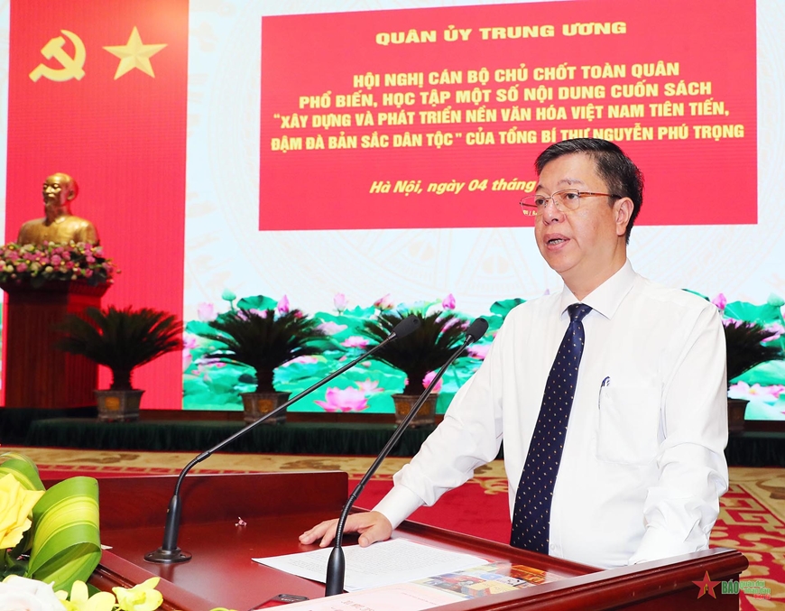 Quân ủy Trung ương tổ chức học tập một số nội dung cuốn sách của Tổng Bí thư Nguyễn Phú Trọng