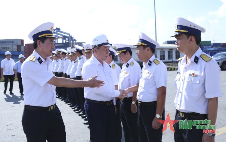 Đoàn công tác Ban Tuyên giáo Trung ương thăm và làm việc tại Tổng công ty Tân Cảng Sài Gòn