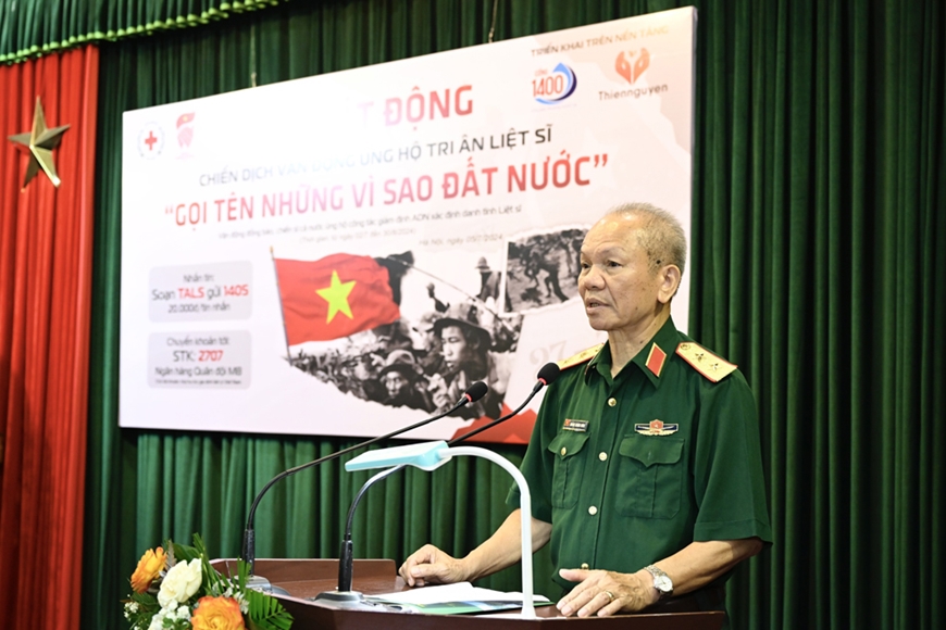 Chương trình tri ân liệt sĩ “Gọi tên những vì sao đất nước”