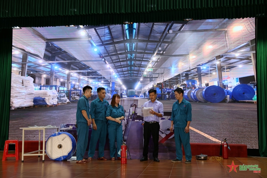 Nhà máy Z176 tổ chức Hội thi Cán bộ công đoàn và an toàn vệ sinh viên năm 2024