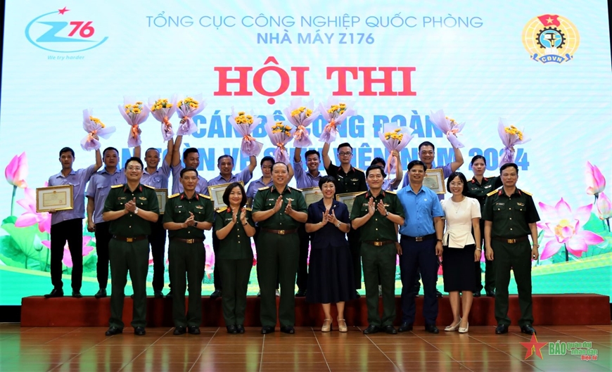Nhà máy Z176 tổ chức Hội thi Cán bộ công đoàn và an toàn vệ sinh viên năm 2024