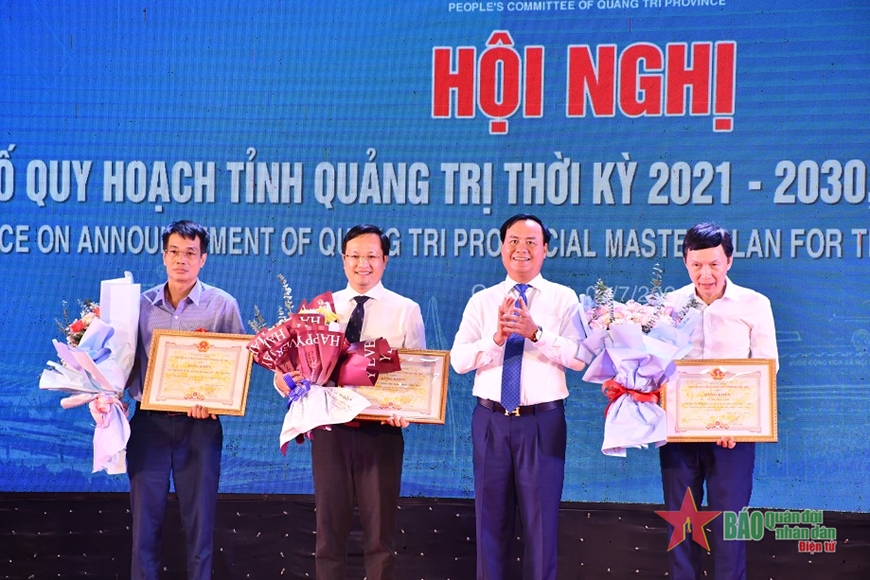 Công bố Quy hoạch tỉnh Quảng Trị thời kỳ 2021-2030, tầm nhìn đến năm 2050​