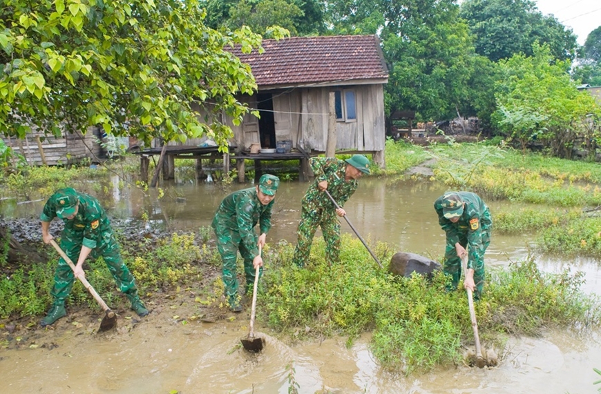 Thực hiện Nghị quyết số 689-NQ/QUTW trên địa bàn Tây Nguyên: Thêm sáng đẹp hình ảnh bộ đội thời bình