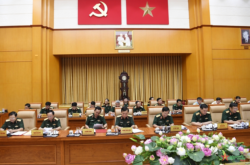 Đảng bộ Quân đội và toàn quân phấn đấu hoàn thành xuất sắc nhiệm vụ quân sự, quốc phòng và công tác xây dựng Đảng 6 tháng cuối năm 2024, xứng đáng với sự kỳ vọng, tin yêu của Đảng, Nhà nước và nhân dân