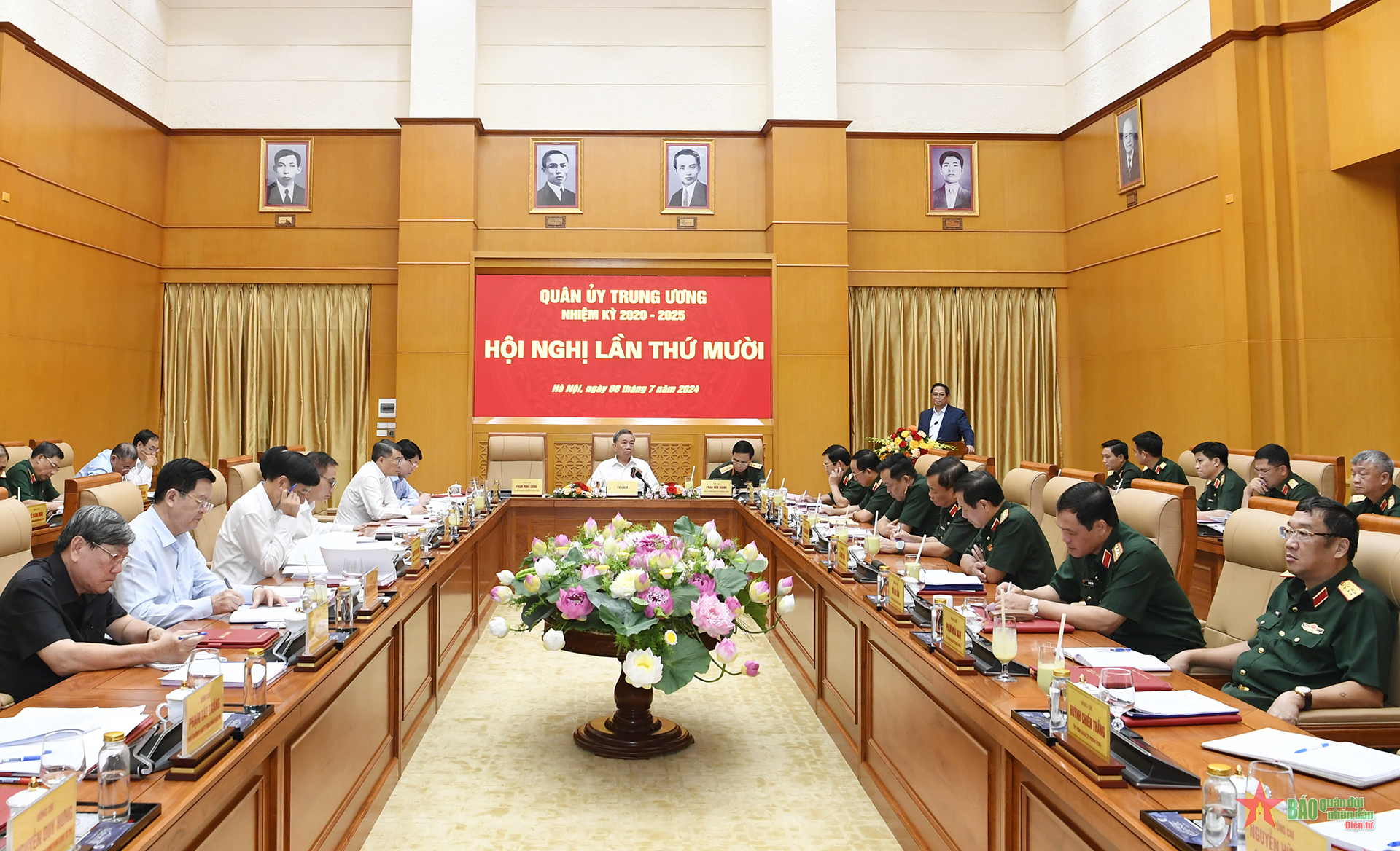 Đảng bộ Quân đội và toàn quân phấn đấu hoàn thành xuất sắc nhiệm vụ quân sự, quốc phòng và công tác xây dựng Đảng 6 tháng cuối năm 2024, xứng đáng với sự kỳ vọng, tin yêu của Đảng, Nhà nước và nhân dân