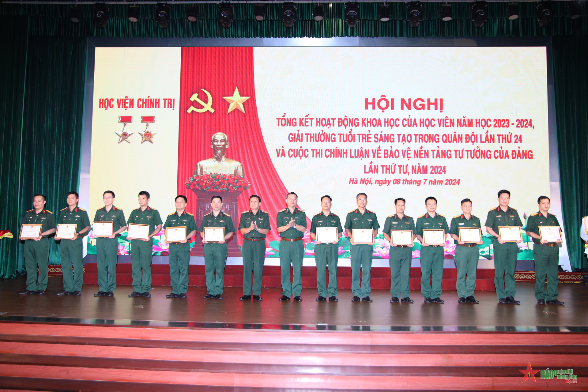 Học viện Chính trị đạt nhiều kết quả tích cực trong hoạt động nghiên cứu, sáng tạo