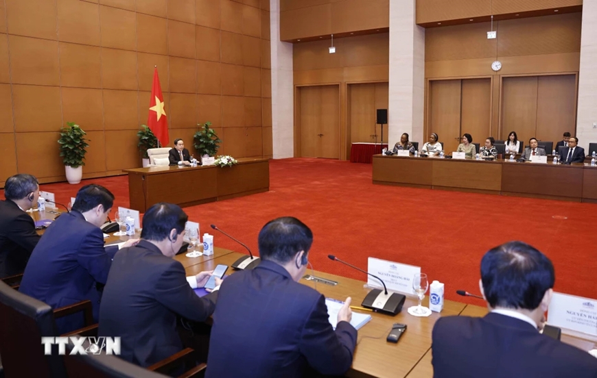 View - 	Chủ tịch Quốc hội Trần Thanh Mẫn tiếp Đoàn đại biểu Kiểm toán nhà nước