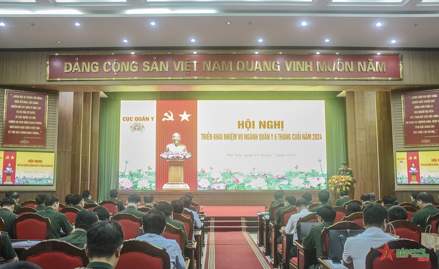 Ngành quân y triển khai nhiệm vụ 6 tháng cuối năm 2024