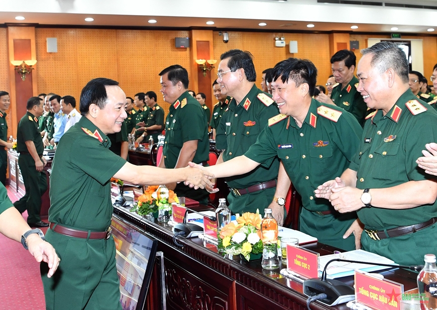 View - 	Sơ kết công tác Đảng, công tác chính trị toàn quân 6 tháng đầu năm