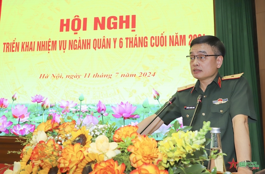 Ngành quân y triển khai nhiệm vụ 6 tháng cuối năm 2024