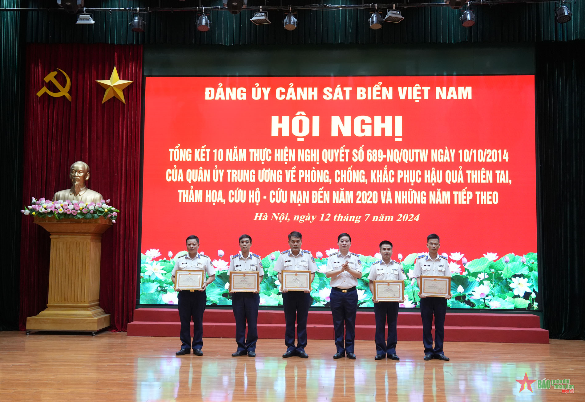 Cảnh sát biển Việt Nam hoàn thành tốt nhiệm vụ phòng chống thiên tai, cứu hộ - cứu nạn