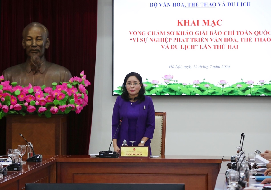920 tác phẩm tham dự Giải báo chí toàn quốc về văn hóa, thể thao và du lịch