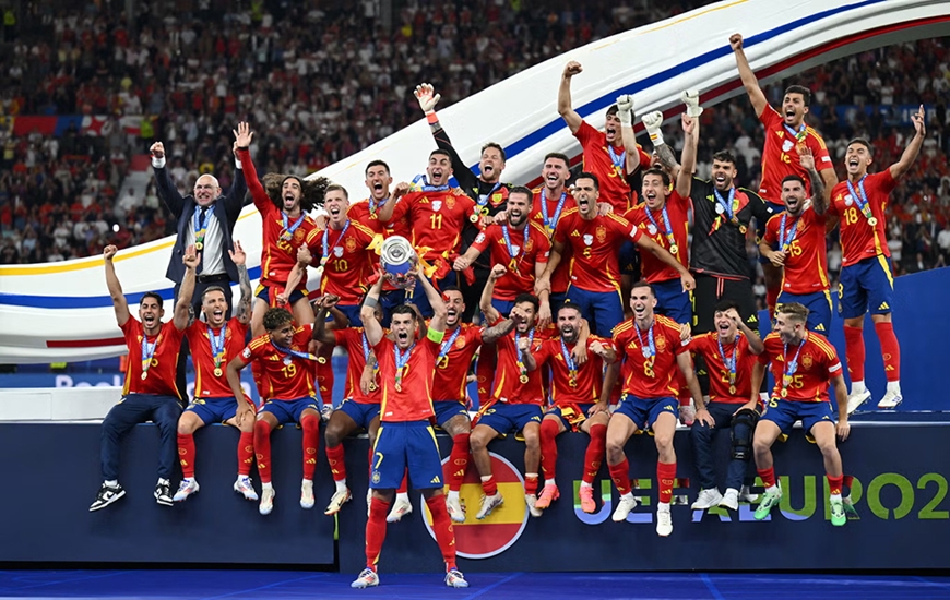 Đội tuyển Tây Ban Nha vô địch Euro 2024: Thăng hoa trên những đôi cánh sao mai