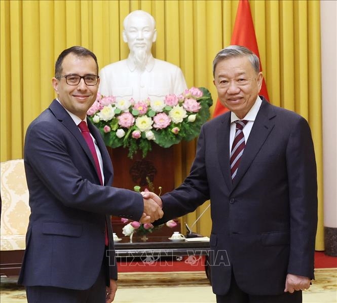 Chủ tịch nước Tô Lâm tiếp nhóm Đại sứ các nước thuộc Tổ chức các quốc gia Turkic