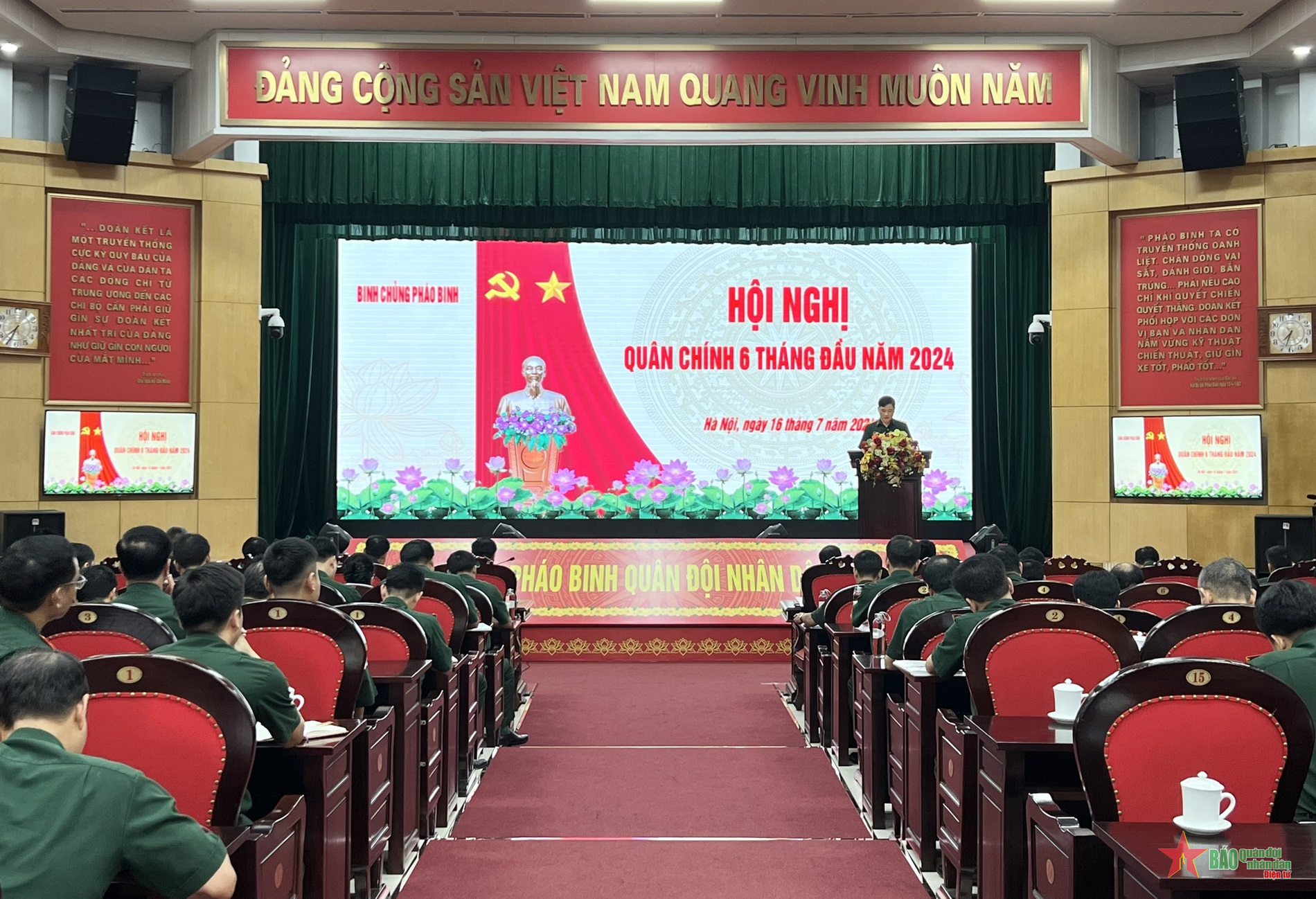 Tham mưu, chỉ đạo hoàn thành tốt công tác pháo binh toàn quân