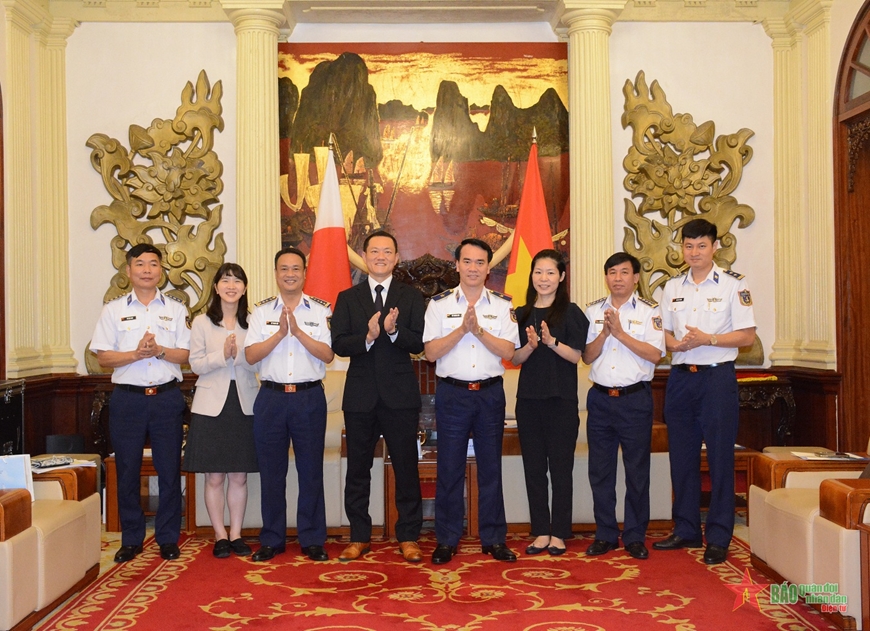 Việt Nam-Nhật Bản hợp tác nâng cao năng lực thực thi pháp luật trên biển