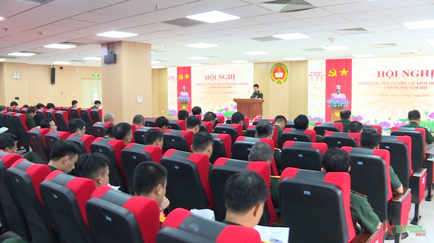 Bệnh viện Quân y 103 sơ kết công tác Đảng, công tác chính trị 6 tháng đầu năm 2024