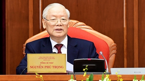 Lễ trao Huân chương Sao Vàng tặng đồng chí Tổng Bí thư Nguyễn Phú Trọng