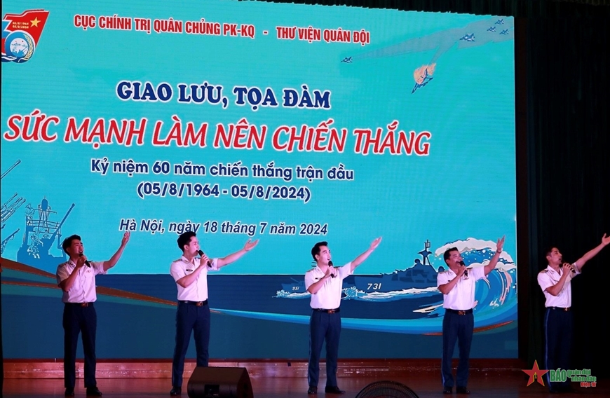Giao lưu nhân chứng lịch sử với chủ đề “Sức mạnh làm nên chiến thắng”