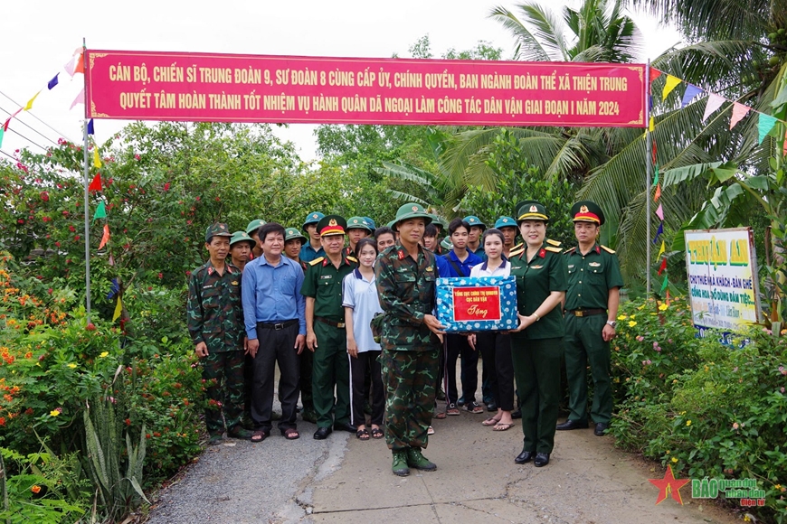 Cục Dân vận khảo sát, nắm tình hình tại địa bàn Quân khu 9