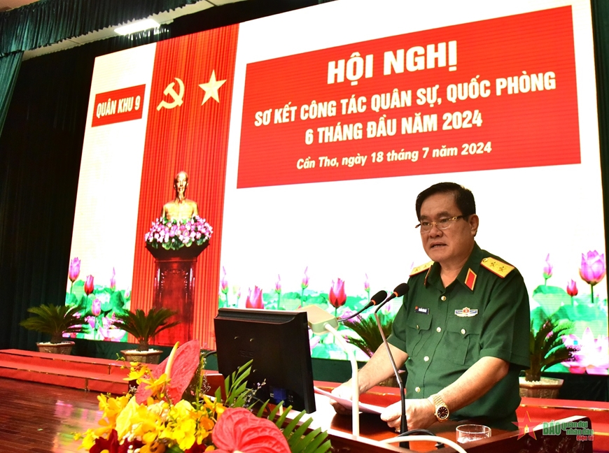 Quân khu 9: Khắc phục khâu yếu, mặt yếu, quyết tâm hoàn thành thắng lợi nhiệm vụ