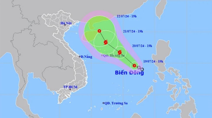 Áp thấp nhiệt đới có khả năng mạnh lên thành bão